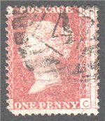 Great Britain Scott 33 Used Plate 209 - KC